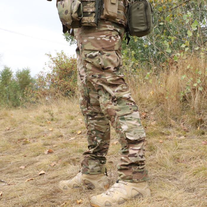 Штани тактичні з наколінниками RAPTOR PRO, Original MultiCam VTX RIPSTOP, тканина від Crye Precision