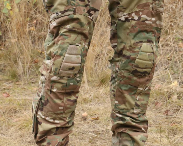 Штани тактичні з наколінниками RAPTOR PRO, Original MultiCam VTX RIPSTOP, тканина від Crye Precision