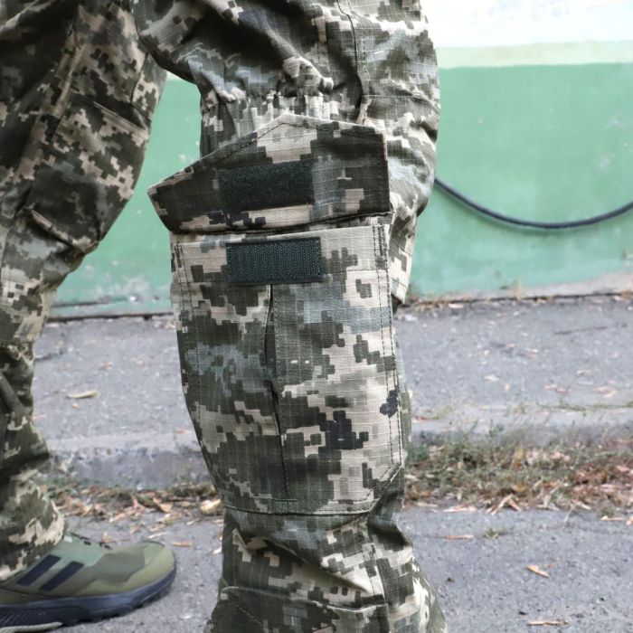 Raptor Tac, штани польові "Розвідник", піксель 80% бавовна, 20% поліестер, ріп стоп
