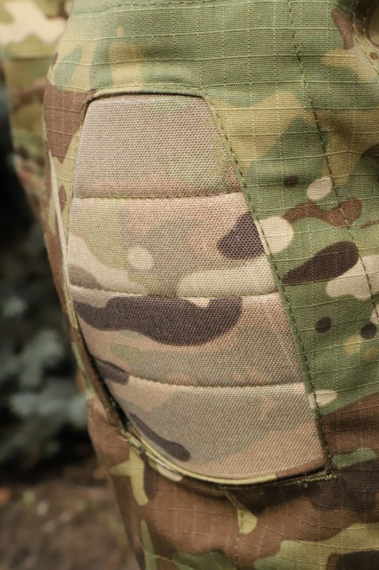 Штани тактичні з наколінниками MultiCam, RAPTOR, 65% бавовна, 35% поліестер, ріп стоп