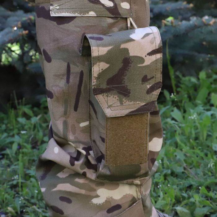 Raptor Tac, штани тактичні з наколінниками Original MultiCam RIPSTOP, еластичними вставками MultiCam, RAPTOR PRO, тканина вогнетривка