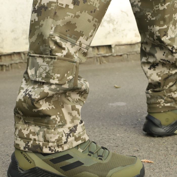 Raptor Tac, костюм Soft Shell піксель, на флісі "Шторм"