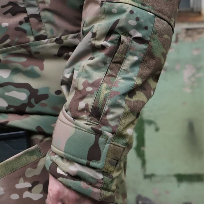 Куртка зимова "Альфа" Nord Storm, вітро та вологозахисна Multicam, ріп стоп, кордура USA оригінал, Raptor Tac