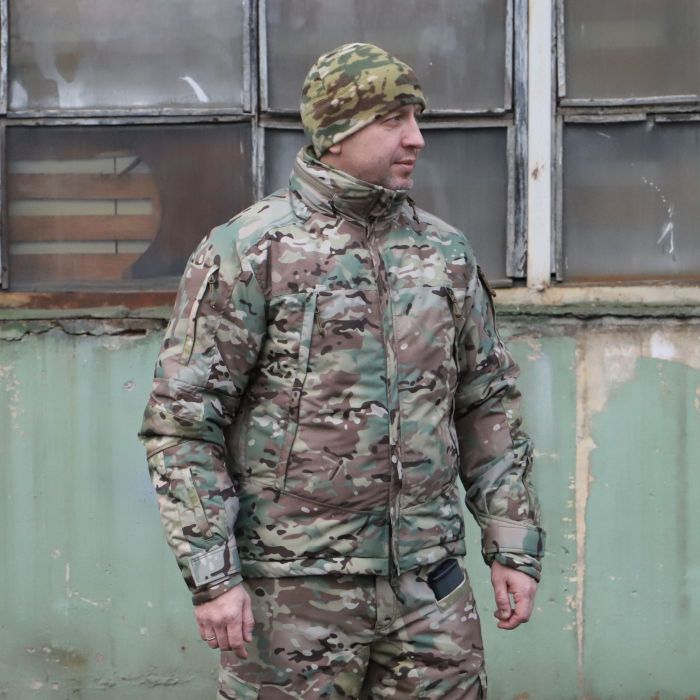 Куртка зимова "Альфа" Nord Storm, вітро та вологозахисна Multicam, ріп стоп, кордура USA оригінал, Raptor Tac