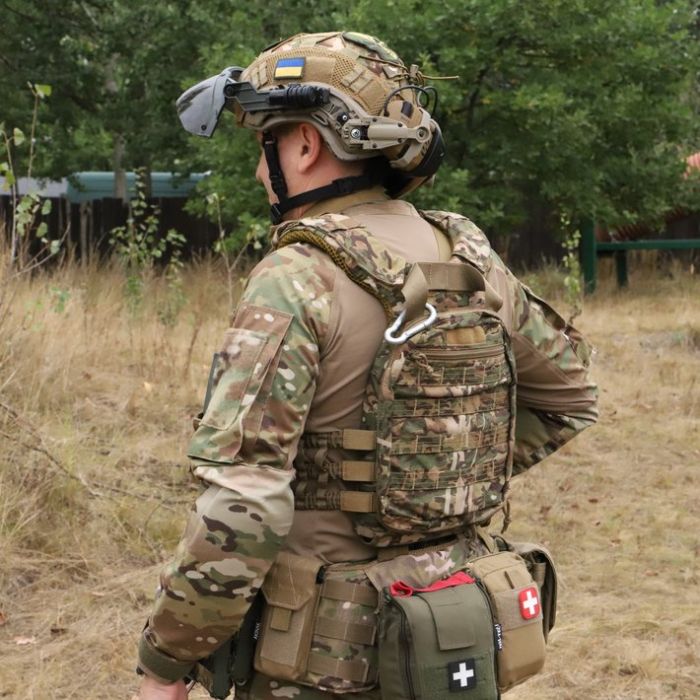 RAPTOR TAC, Тактична сорочка UBACS стандарт, Multicam Original Crye Precision, 50% бавовна, 50% нейлон