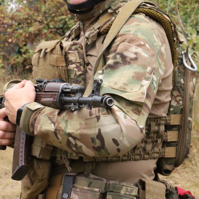 RAPTOR TAC, Тактична сорочка UBACS стандарт, Multicam Original Crye Precision, 50% бавовна, 50% нейлон