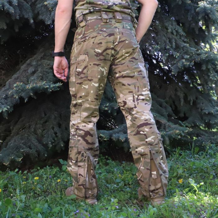 Штани тактичні з наколінниками  Stryker, Original MultiCam RIPSTOP, еластичними вставками MultiCam, тканина не підтримує горіння 
