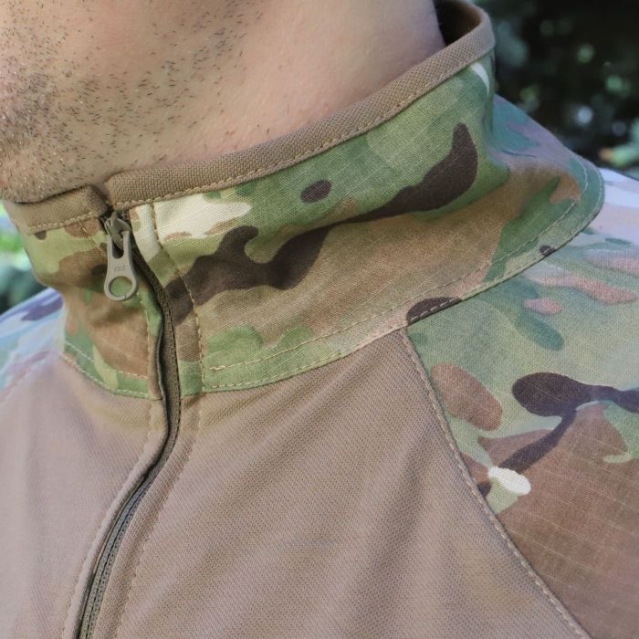 Raptor Tac, Тактична сорочка UBACS, Combat Shirt, Сoyote/Multicam, 65% бавовна, 35% поліестер