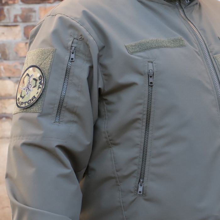 Куртка HUNTER PRO MAX волого-вітрозахисна, олива-Nord Storm ріп стоп Raptor Tac