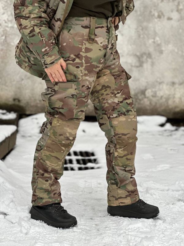 Зимові штани MultiCam, ріп стоп "АЛЬФА" NORD SHTORM