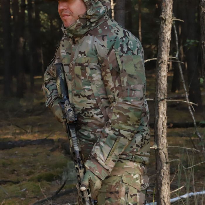 Куртка зимова "Альфа" Nord Storm, вітро та вологозахисна Multicam, ріп стоп, кордура USA оригінал, Raptor Tac