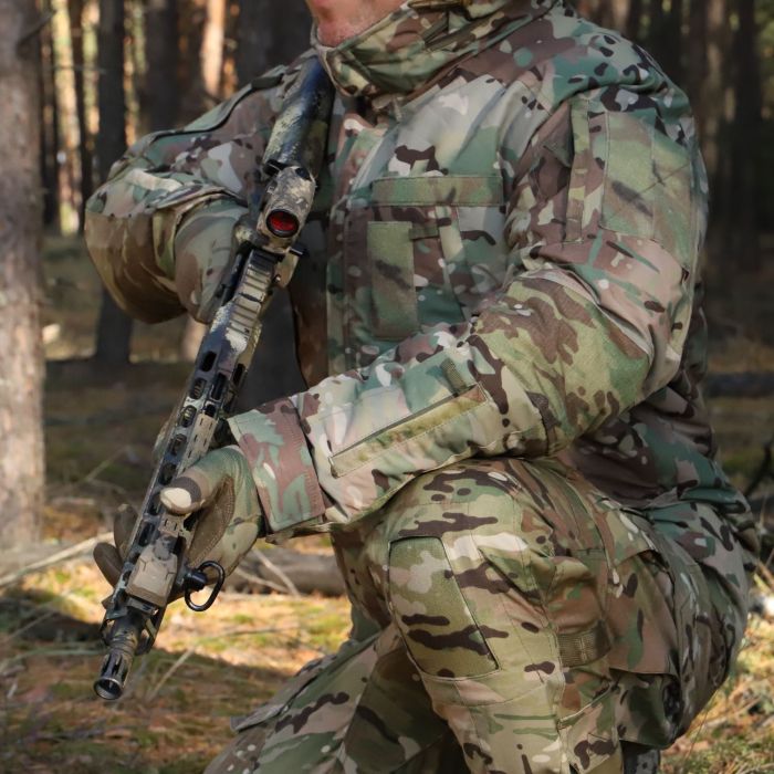 Куртка зимова "Альфа" Nord Storm, вітро та вологозахисна Multicam, ріп стоп, кордура USA оригінал, Raptor Tac