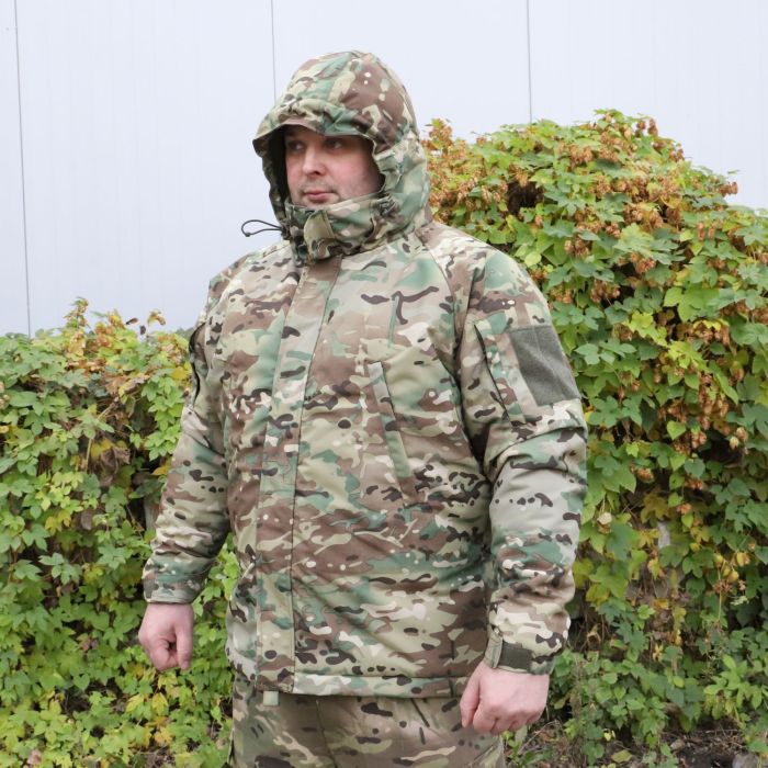 Зимова куртка "Хуртовина"  Multicam, вітро та вологозахисна Oxford, Raptor Tac