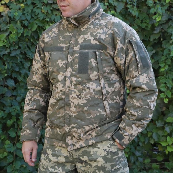 Raptor Tac зимова куртка піксель "Альфа Лайт" вітровологозахисна