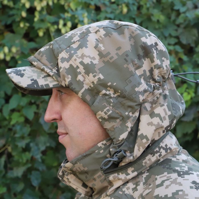 Raptor Tac зимова куртка піксель "Альфа Лайт" вітровологозахисна