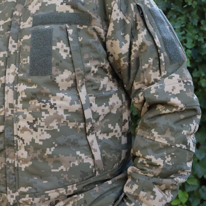 Raptor Tac зимова куртка піксель "Альфа Лайт" вітровологозахисна