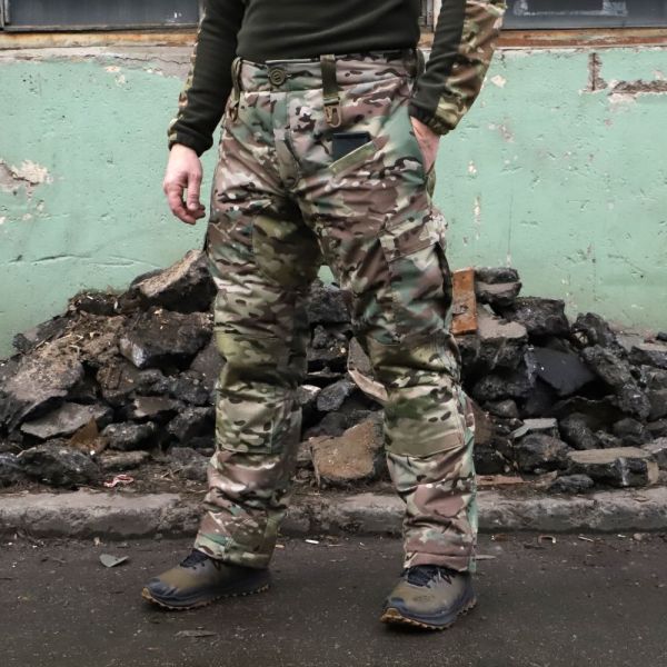 Зимові штани MultiCam, ріп стоп "АЛЬФА" NORD SHTORM