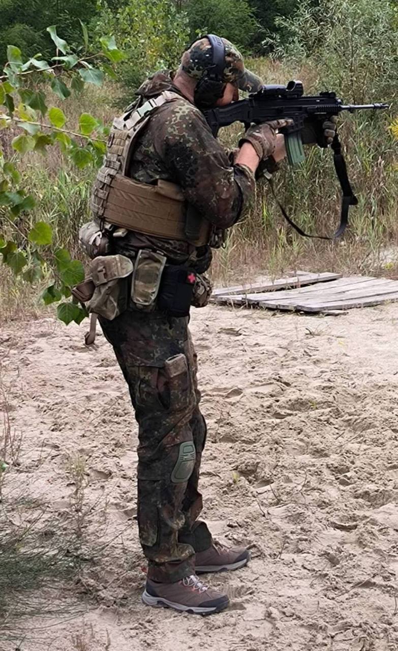 Військовий камуфляж флектарн Німецький лісовий Flecktarn